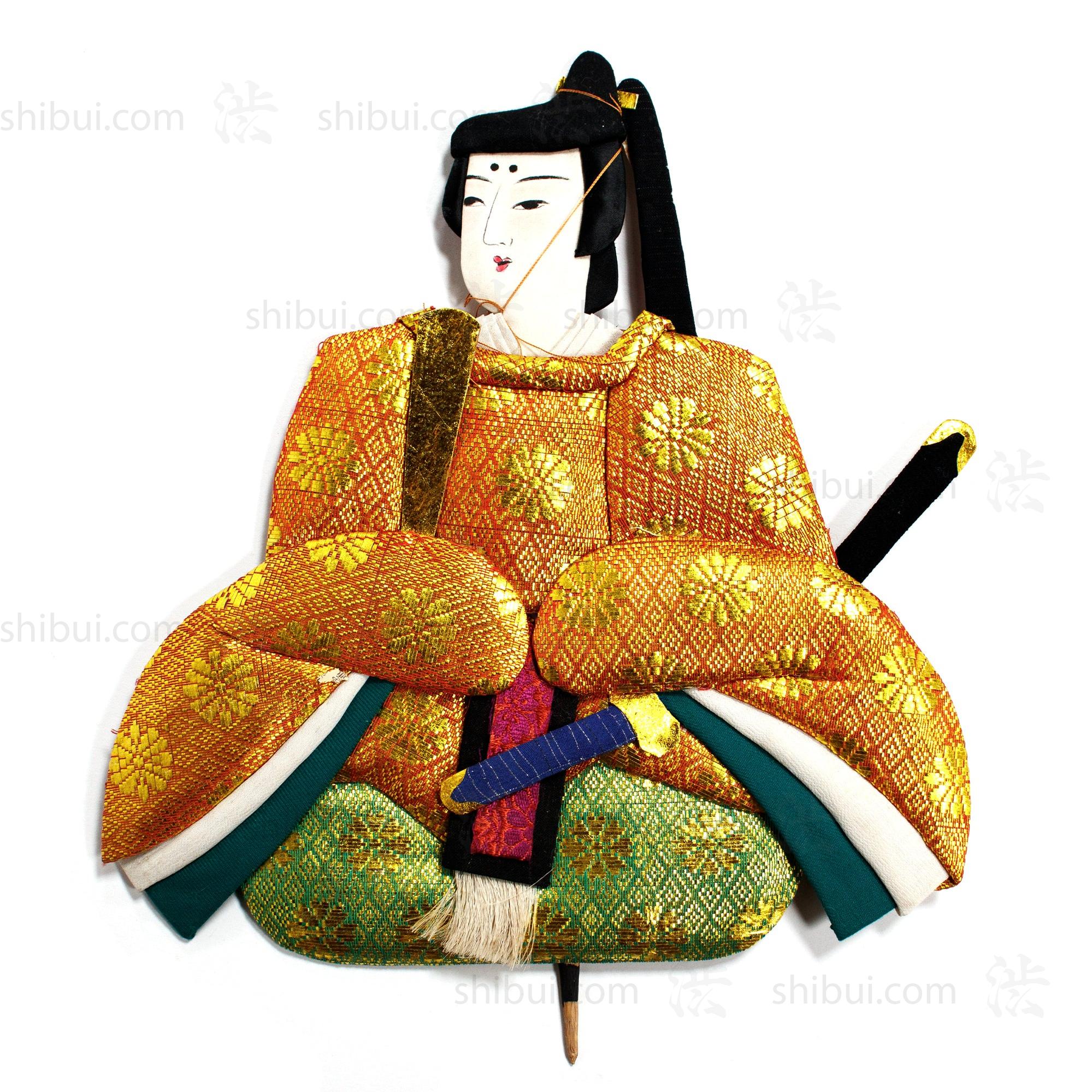 Oshi-e Ningyo Flat Doll