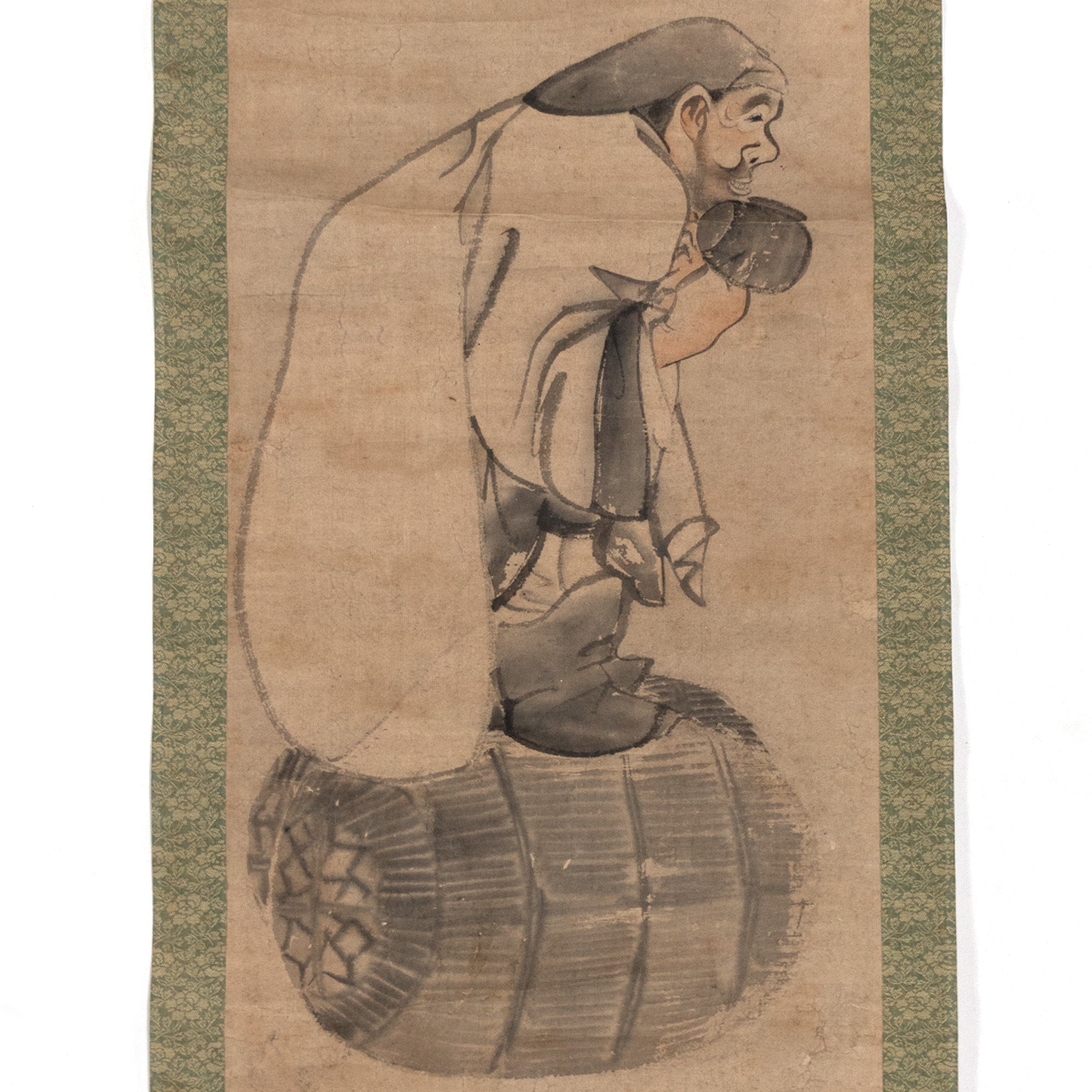 Pair of Scrolls Depicting Daikoku and Ebisu