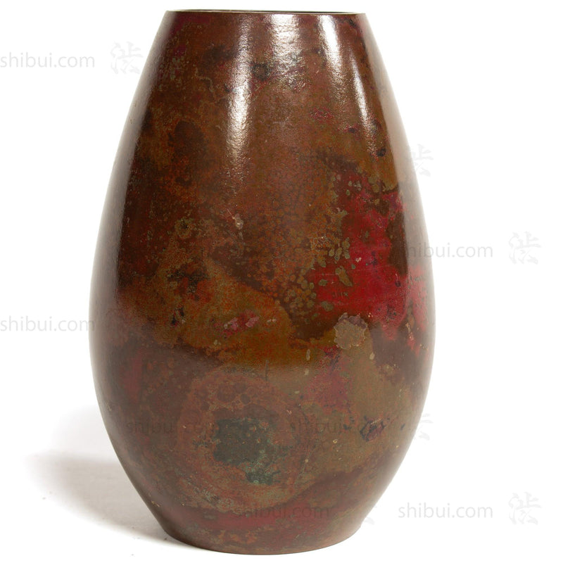 Small Vintage Bronze Flower Vase