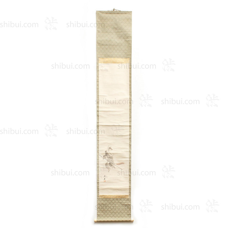 Japanese Fox Priest Hakuzosu Scroll Painting