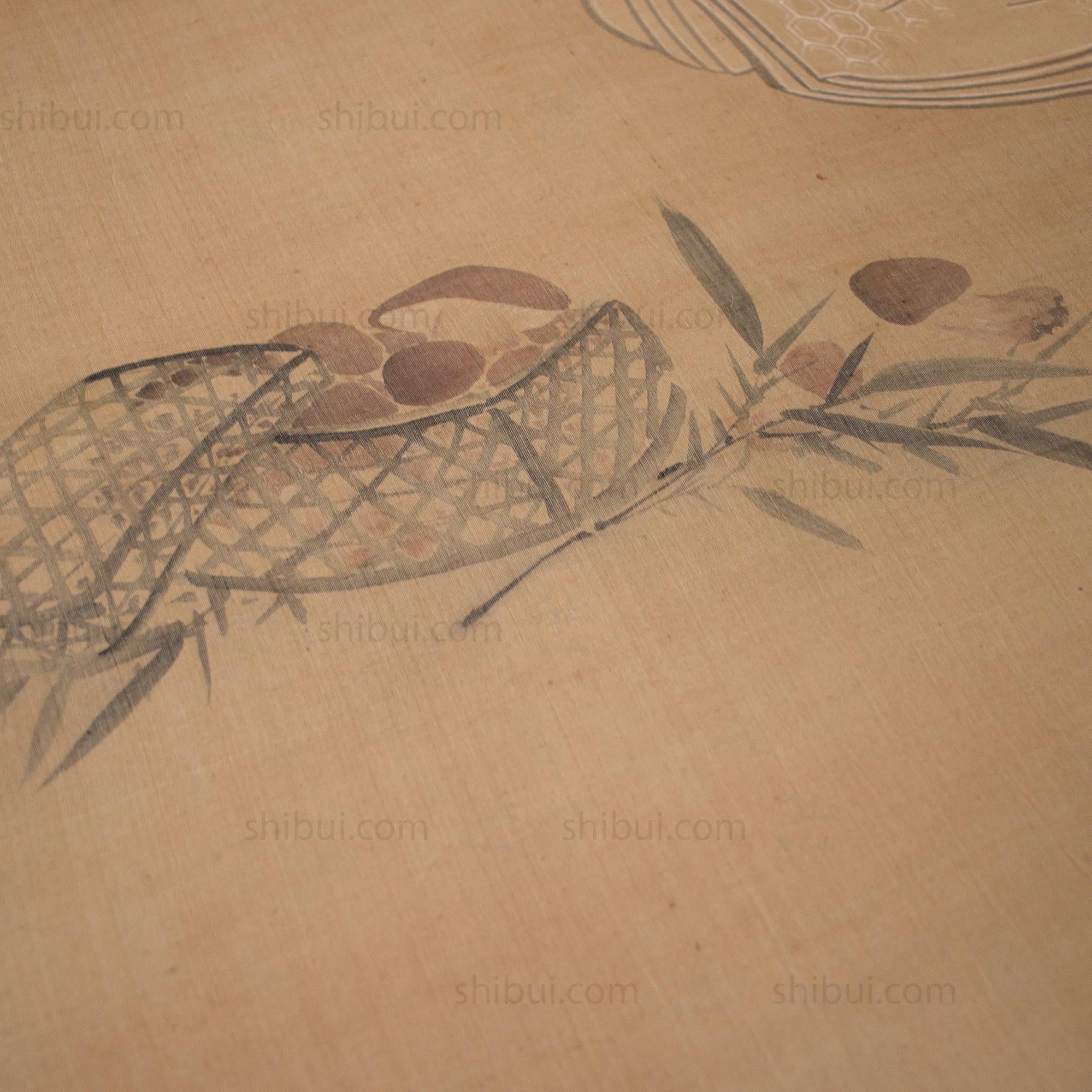 Otogoze (Otafuku) Hanging Scroll Painting of a Woman