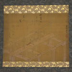 Antique House Blessing Scroll Painting