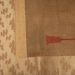 Antique Japanese Hawk & Red Cord Scroll