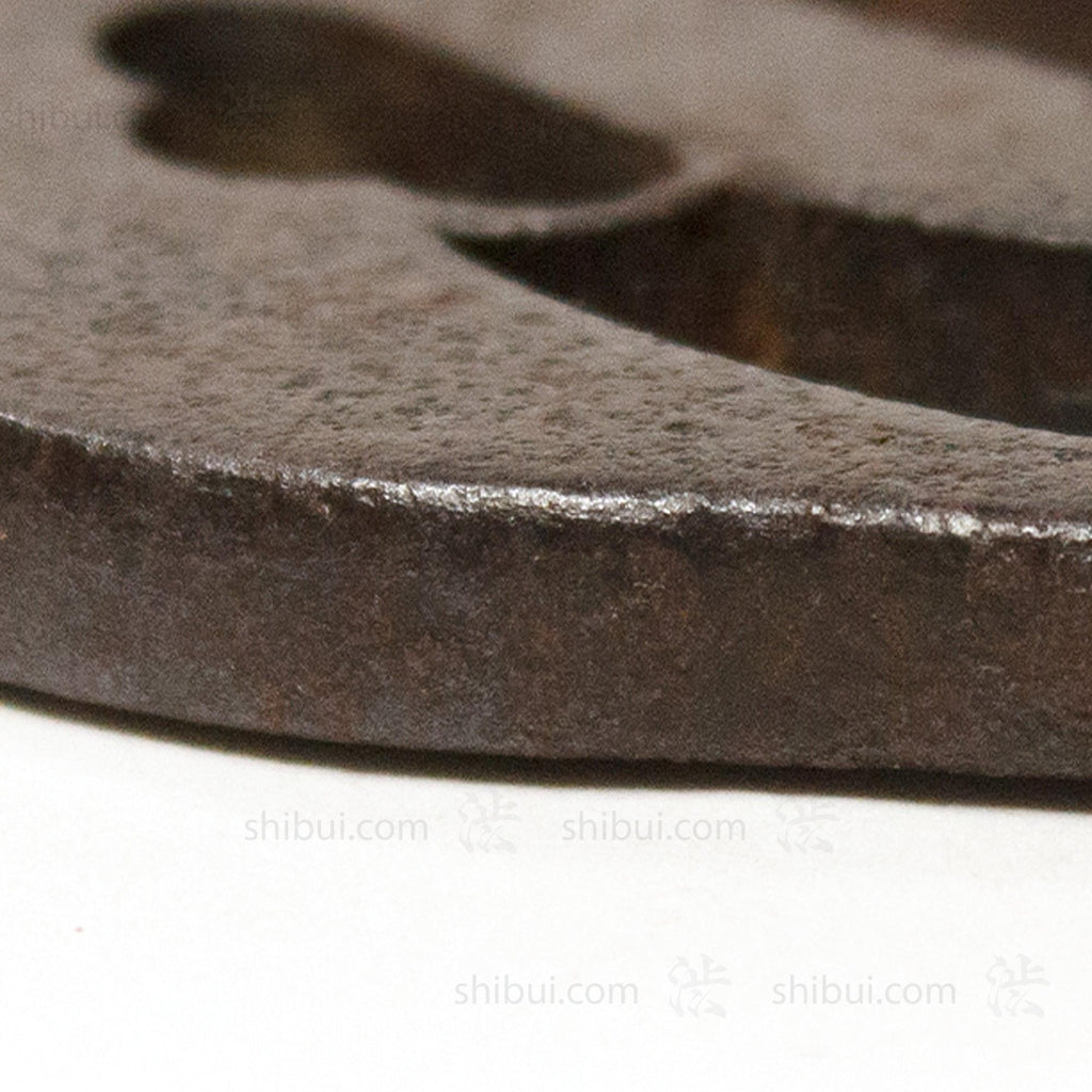 Antique Tsuru Tsuba | Japanese Crane Sword Guard – Shibui