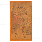 Eleven Giga Syle Paintings From a  Folding Screen