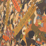 Lively Inari Daimyojin - Fox Festival Folding Screen