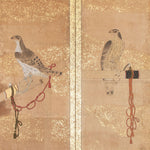 Hunting Hawks | Pair of 6 Panel Screens