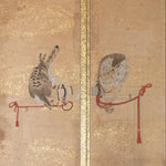 Hunting Hawks | Pair of 6 Panel Screens