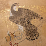 Hunting Hawks | Pair of 6 Panel Screens