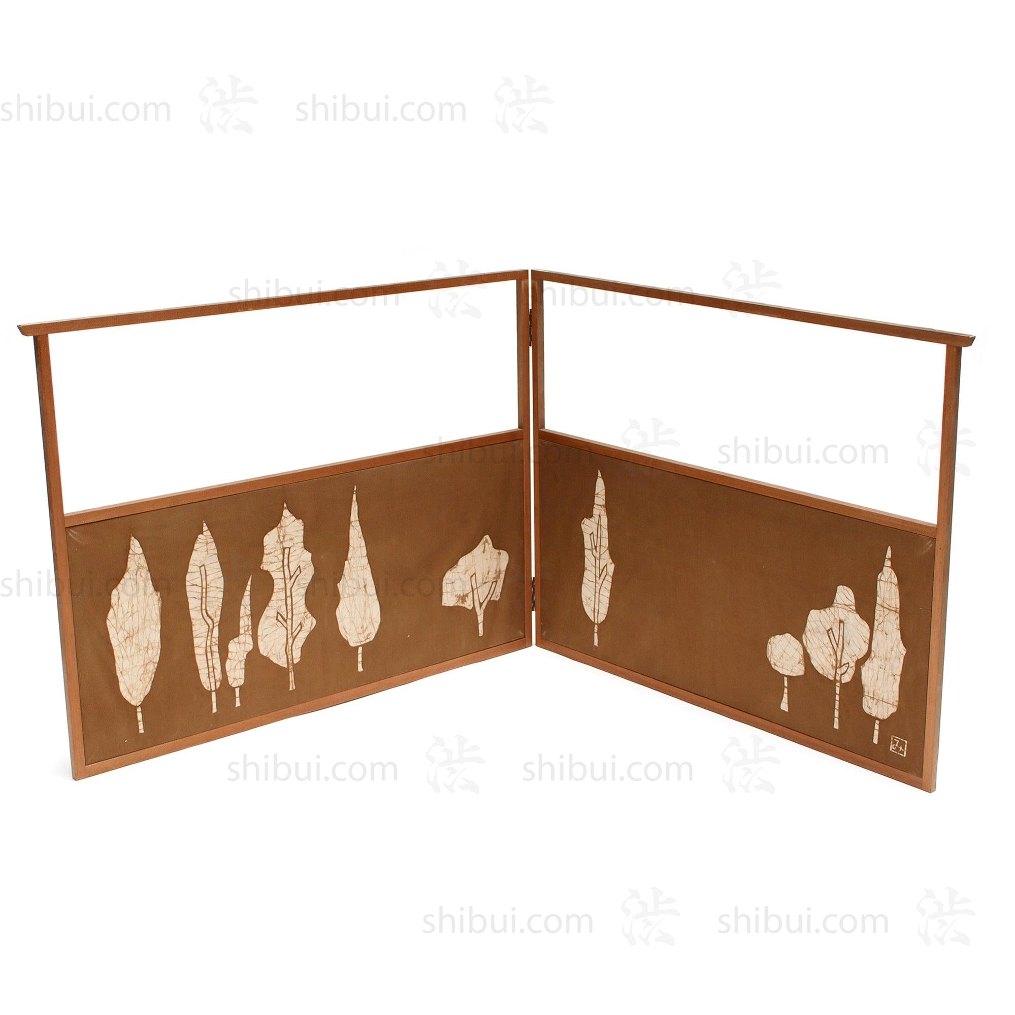 Trees Furosaki Byobu Screen