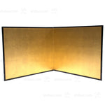 Gold Leaf Furosaki Byobu | Japanese Folding Screen Panel