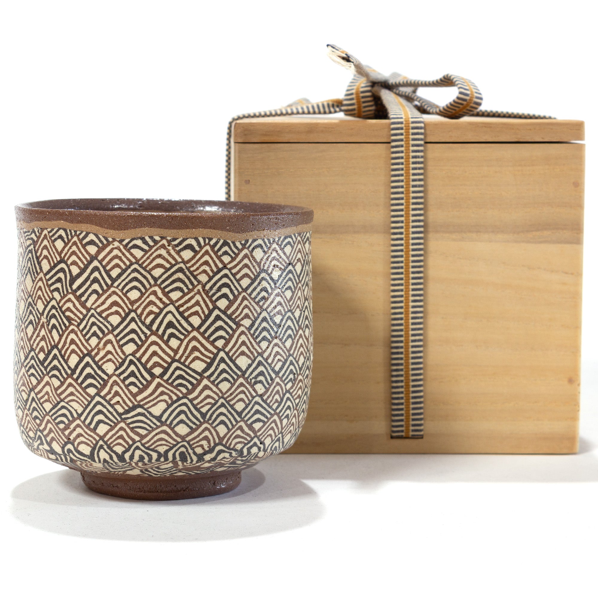 Nerikomi Chawan | Japanese Tea Bowl
