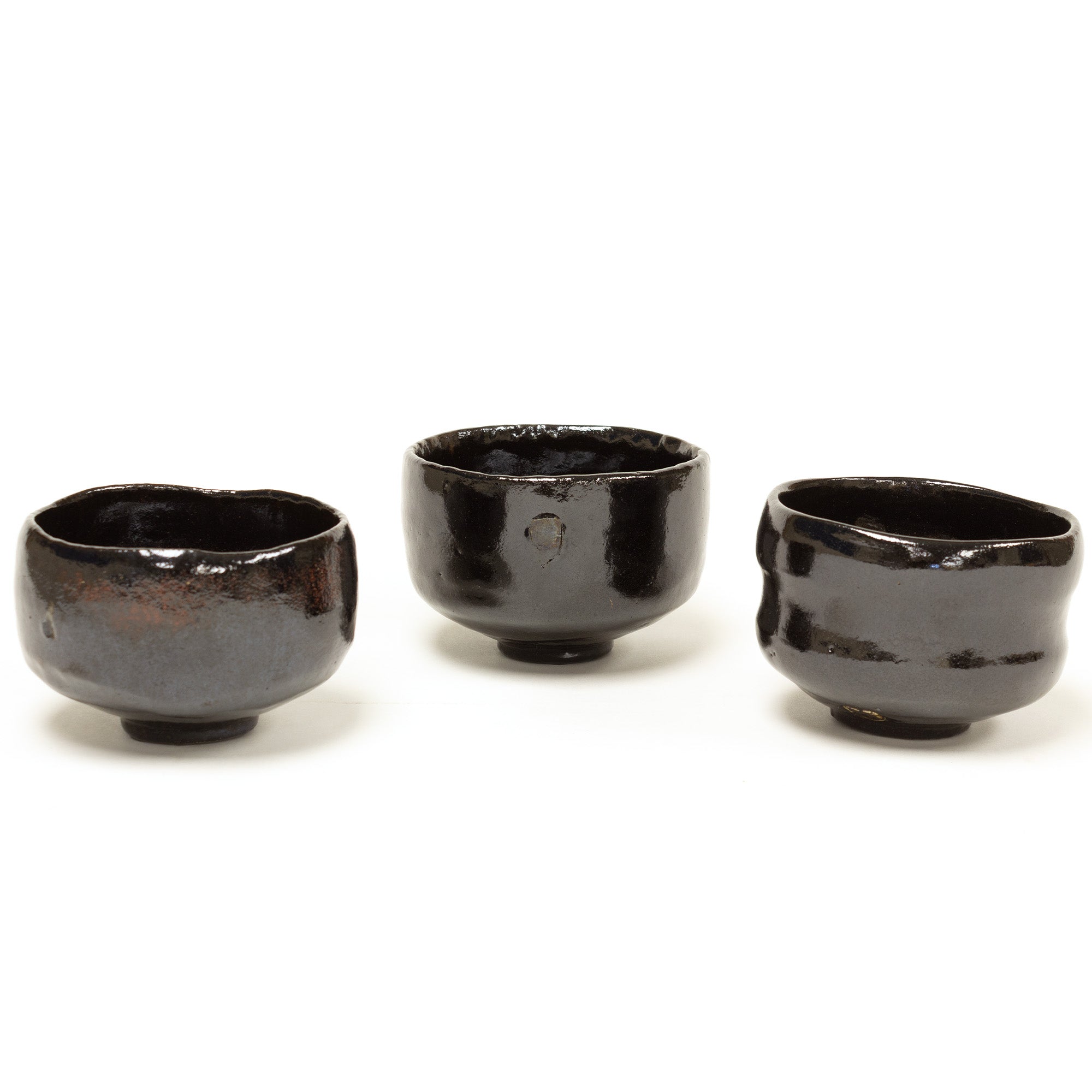 Set of Seven Raku Chawan | Japanese Tea Bowl