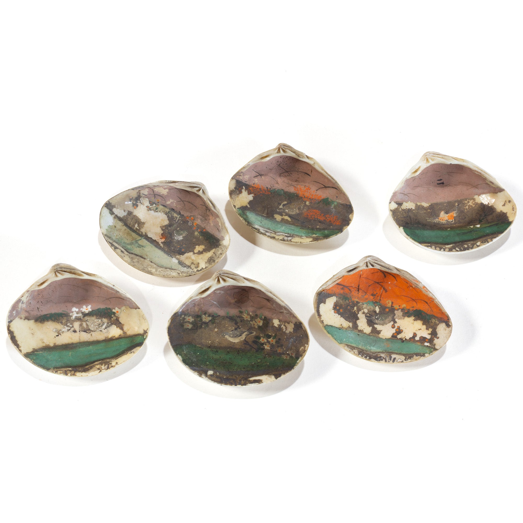 Kai-Awase | Unmatched Painted Shells from Memory Game