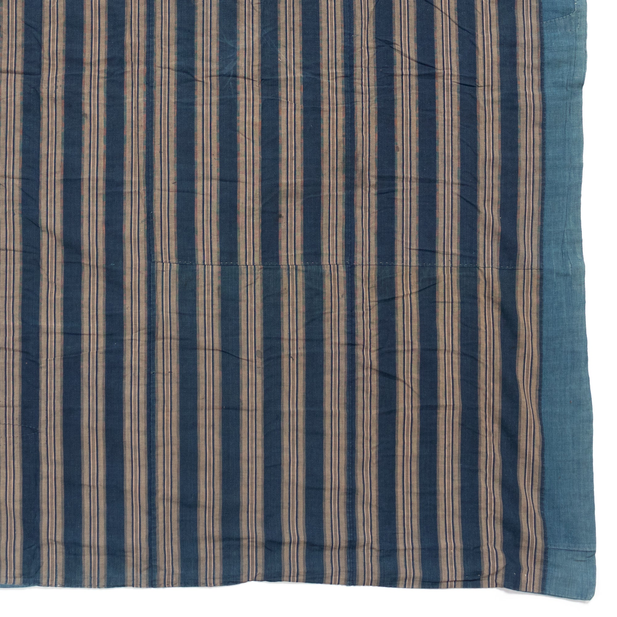 Shima Boro Blanket | Japanese Indigo