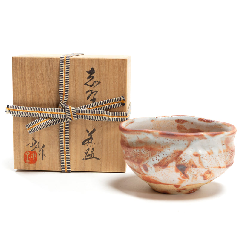 Seto Shino Ware Chawan | Japanese Tea Bowl