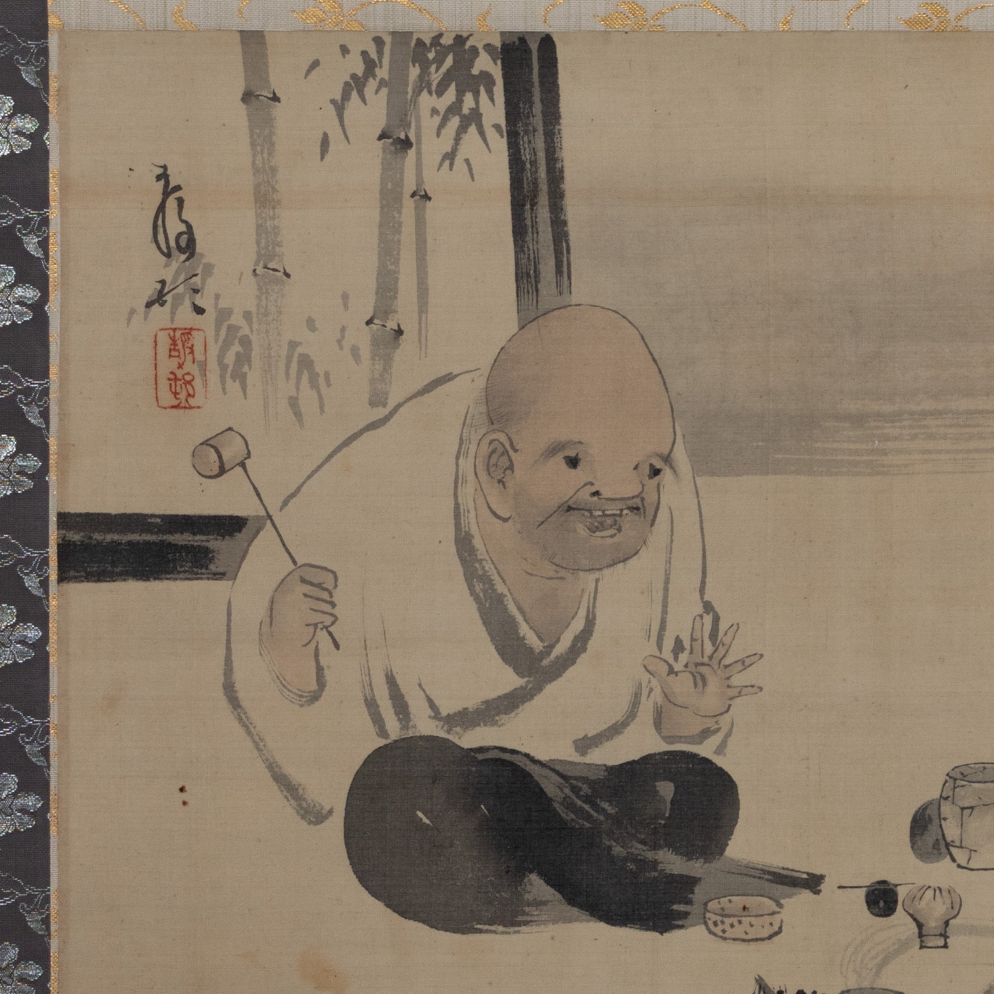 Bunbuku Chagama Fairytale Scroll