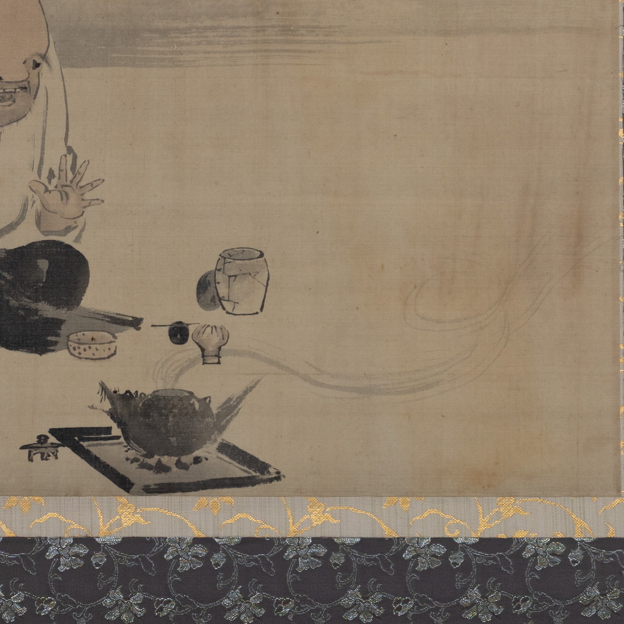 Bunbuku Chagama Fairytale Scroll