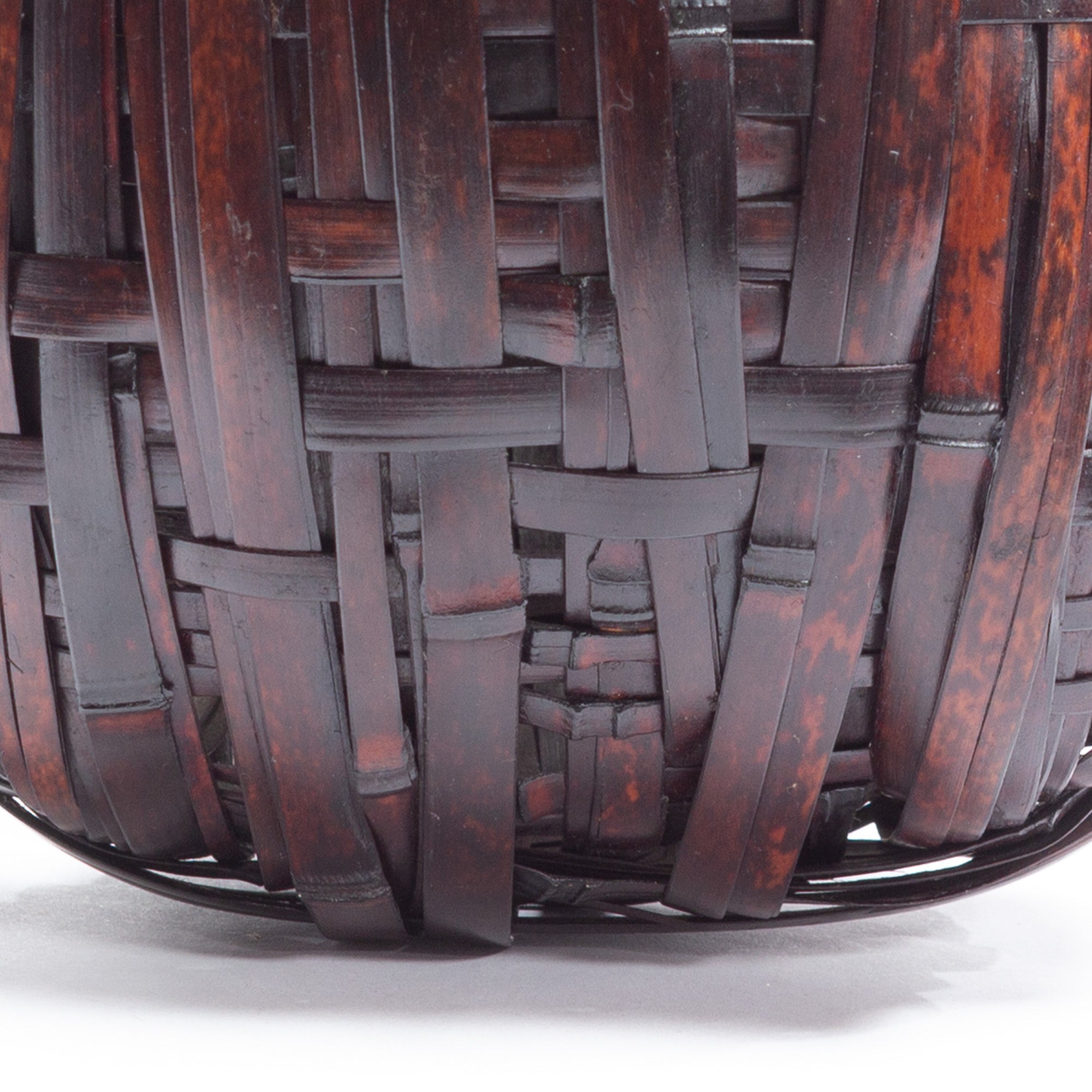 Japanese Bamboo Ikebana Flower Wall Basket