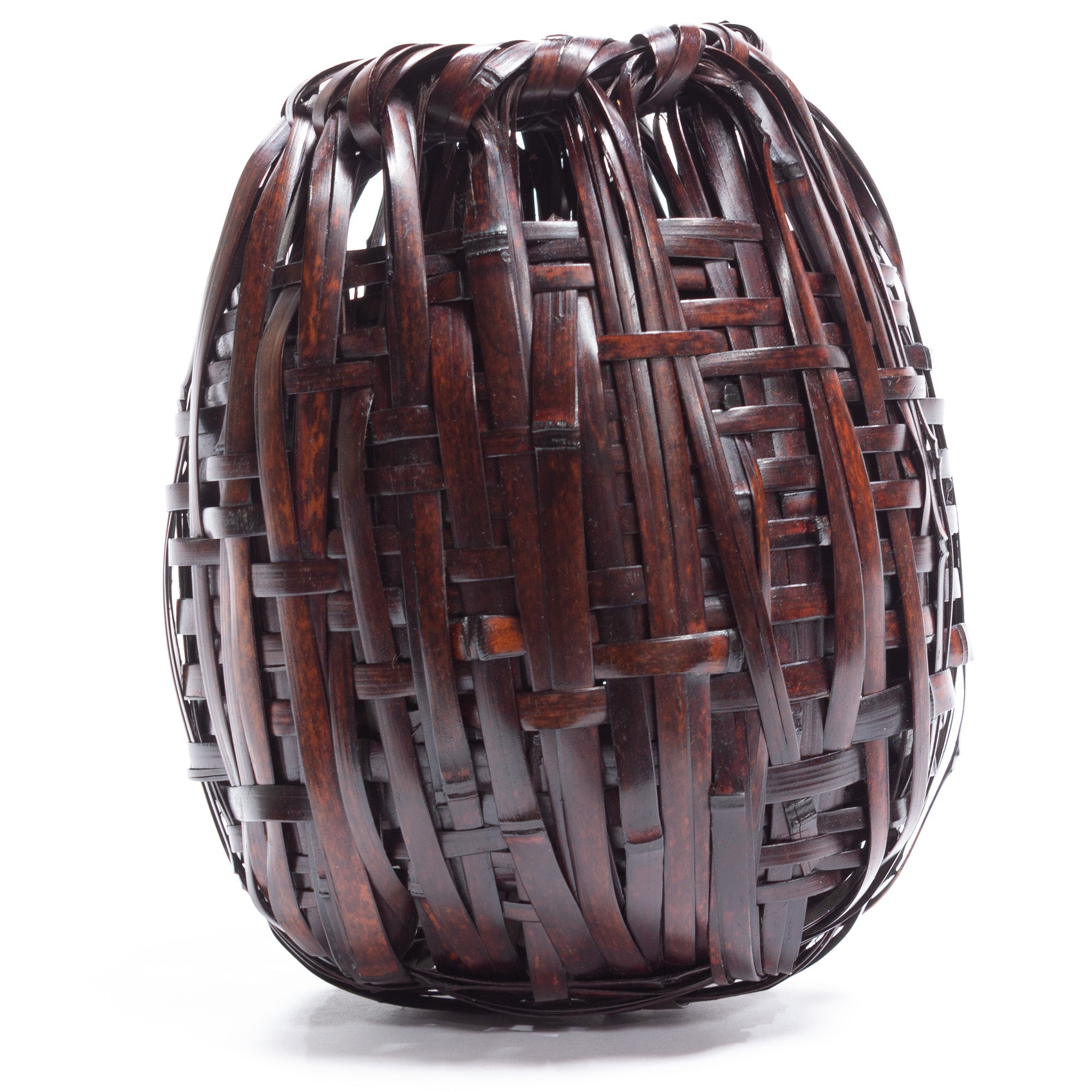 Japanese Bamboo Ikebana Flower Wall Basket