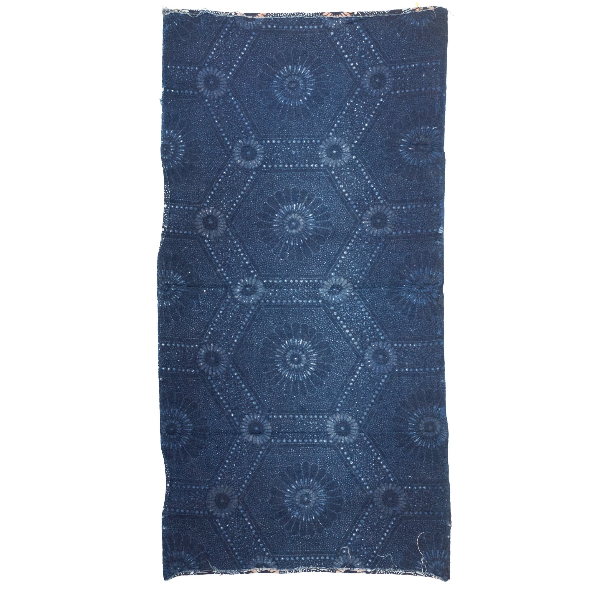 Japanese Katazome Textile Fragment
