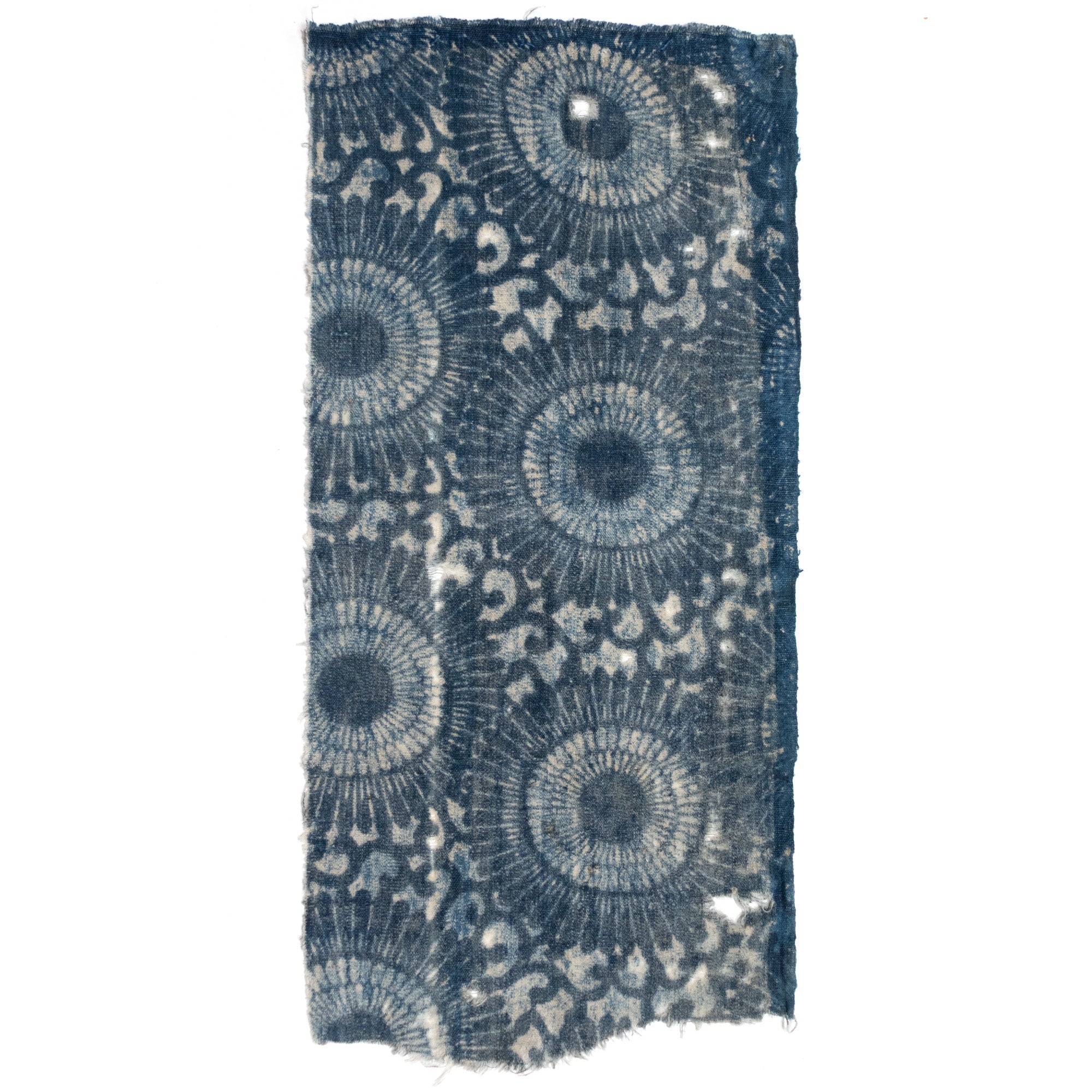 Japanese Katazome Textile Fragment