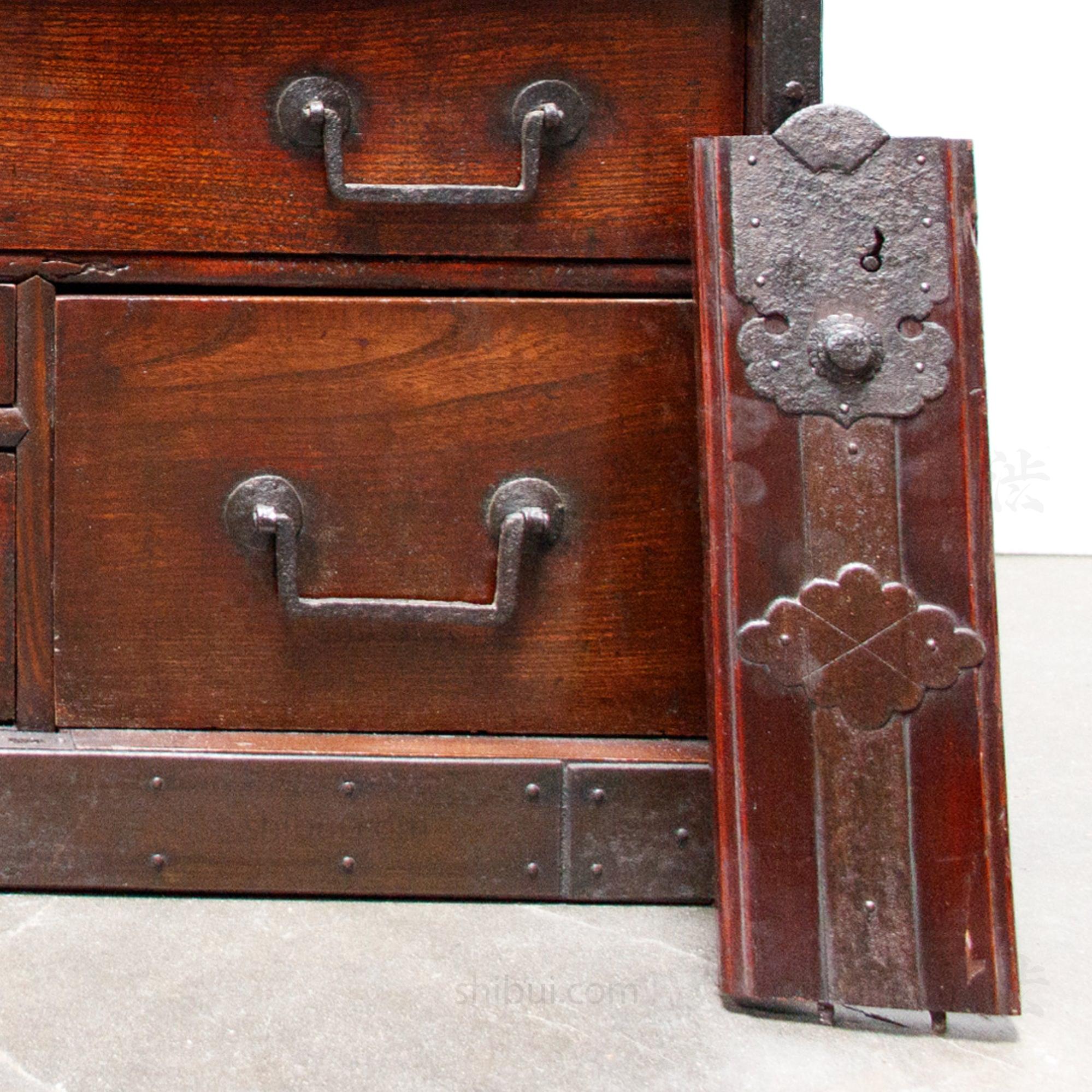 Japanese Antique Sea Captain's Chest