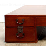 Keyaki Wood Desk  - Early 20th Century Writing Table