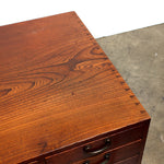 Keyaki Wood Desk  - Early 20th Century Writing Table