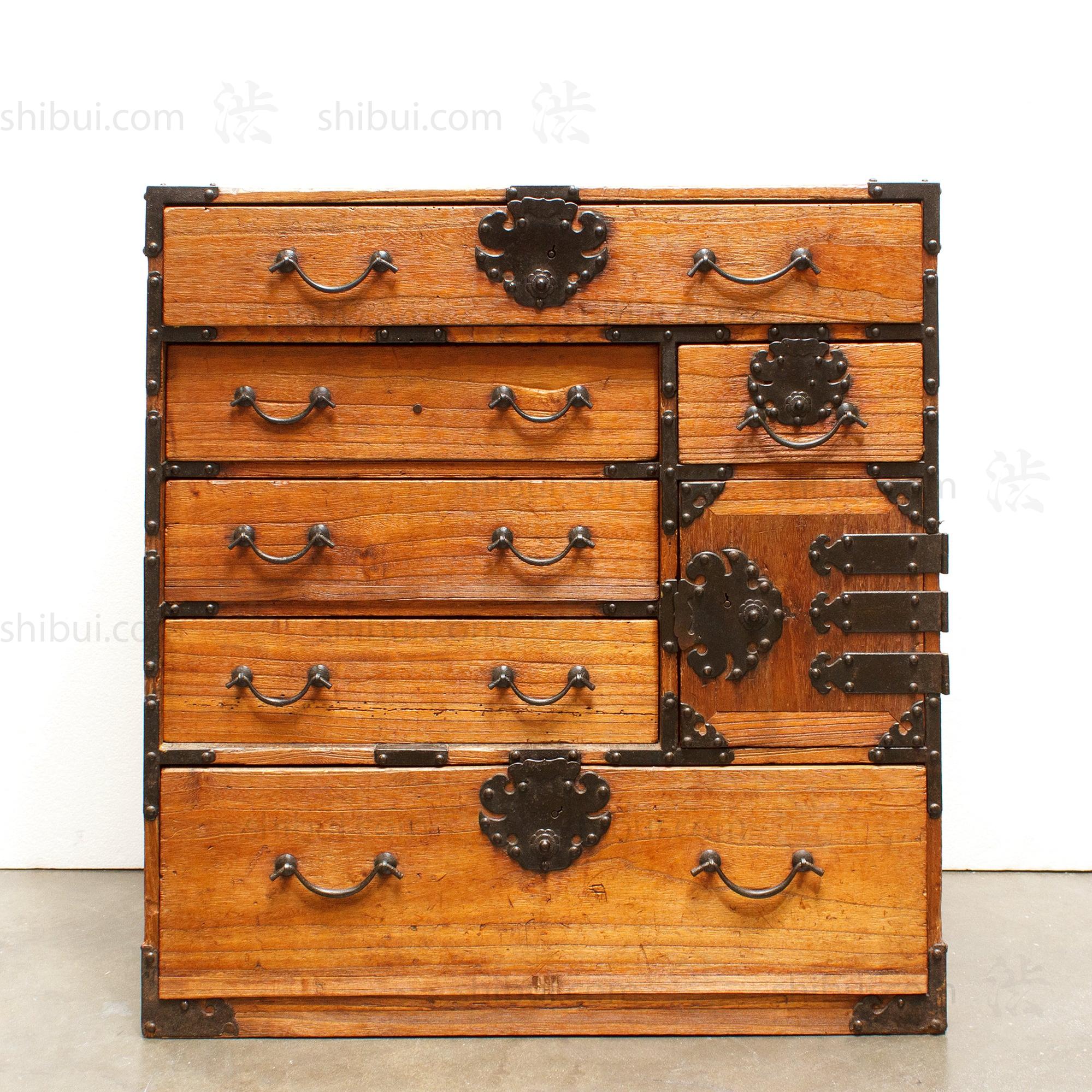 Sakata So-giri Merchants' Tansu Chest