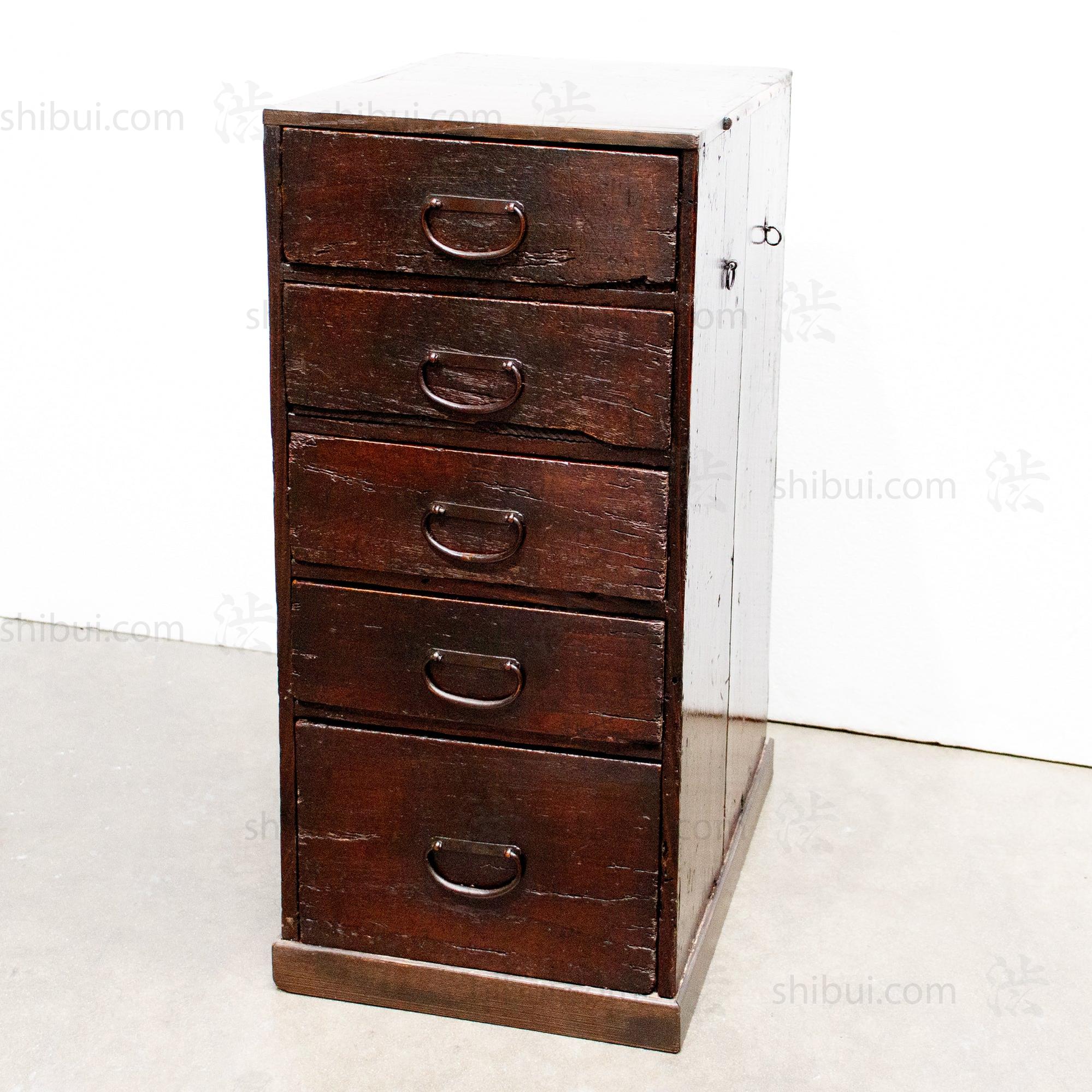 Antique Gyosho Bako | Japanese Peddler's Box