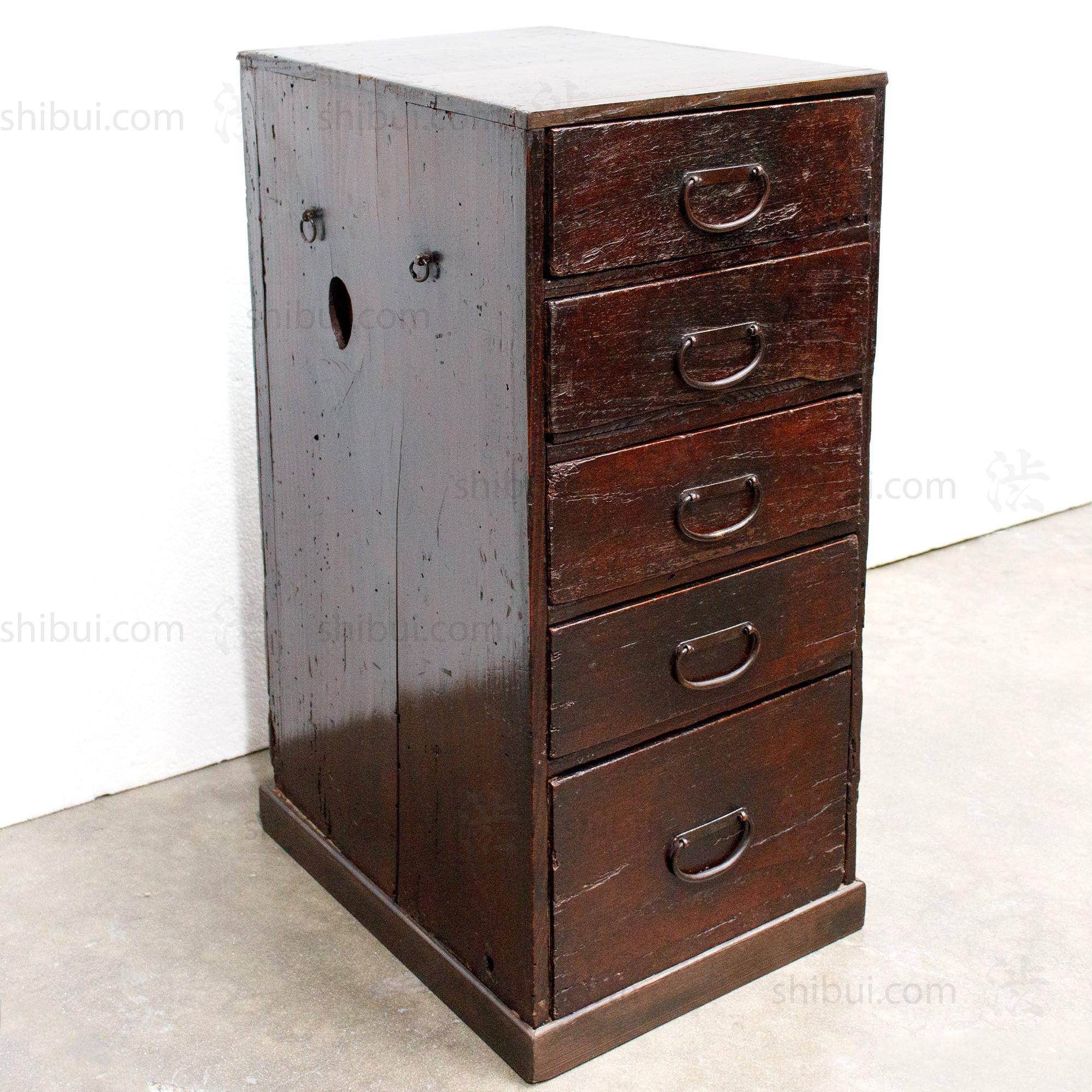 Antique Gyosho Bako | Japanese Peddler's Box