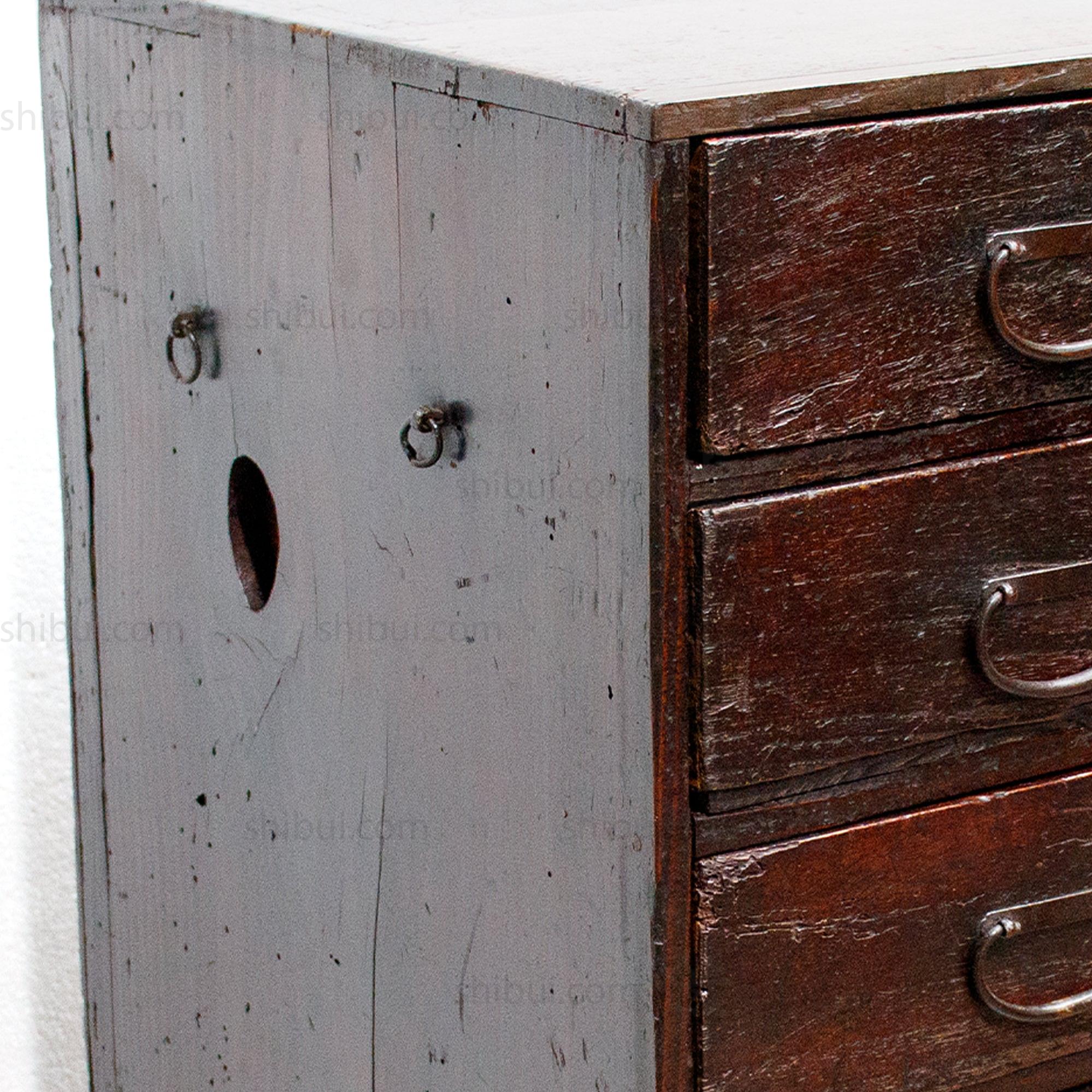 Antique Gyosho Bako | Japanese Peddler's Box