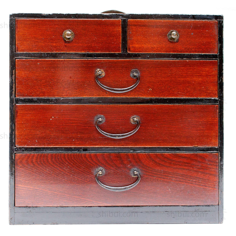 Hari Bako Japanese Antique Sewing Box