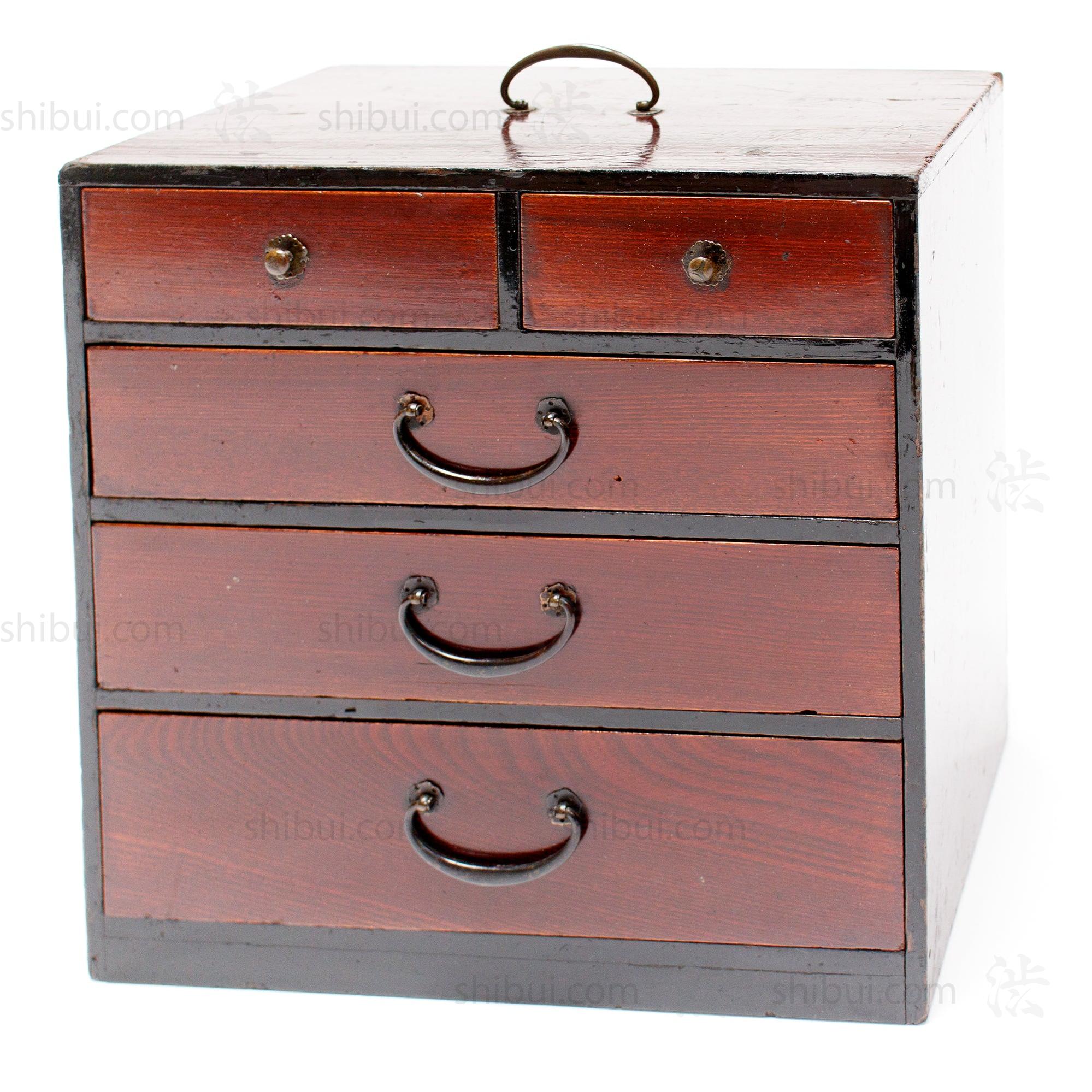 Hari Bako Japanese Antique Sewing Box