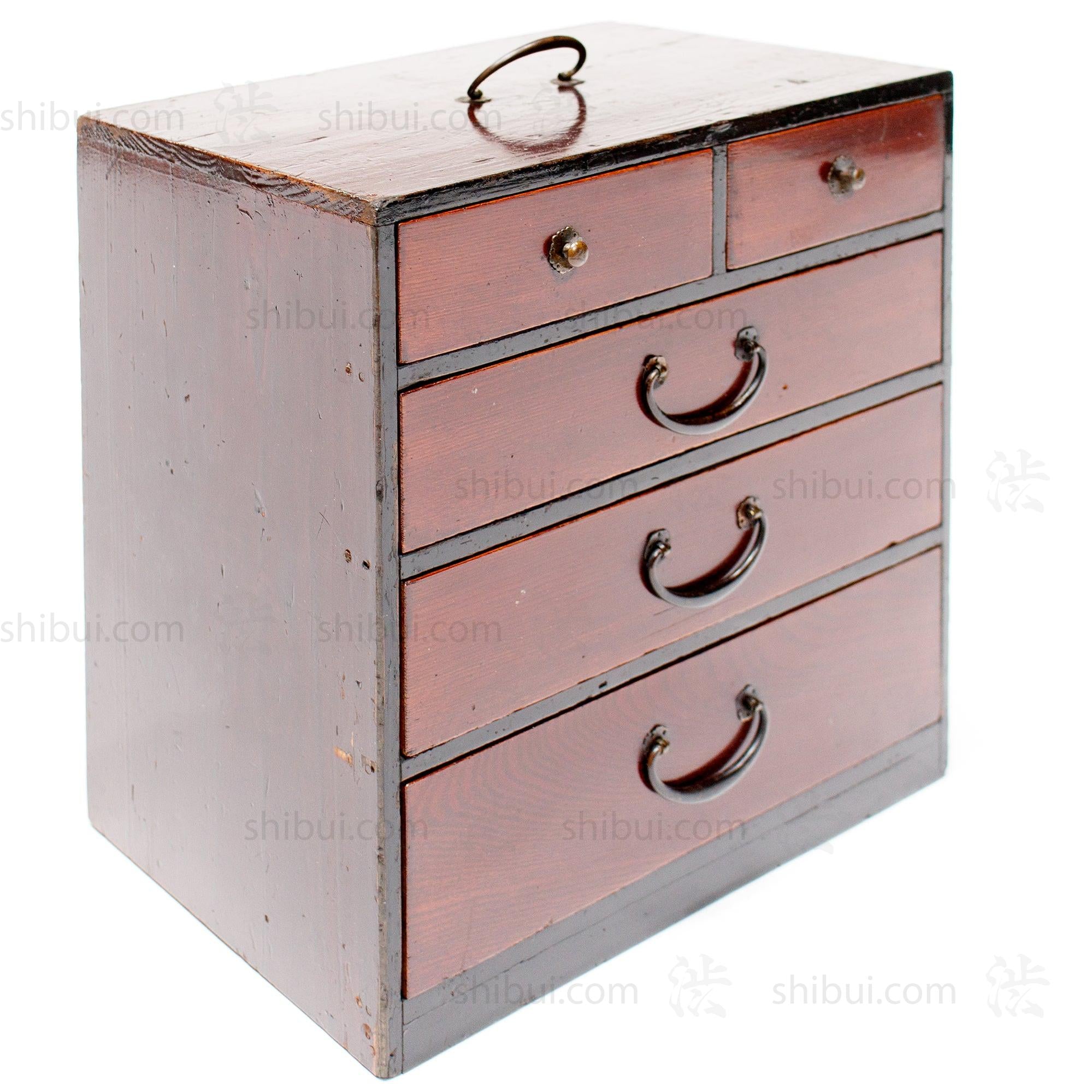 Hari Bako Japanese Antique Sewing Box