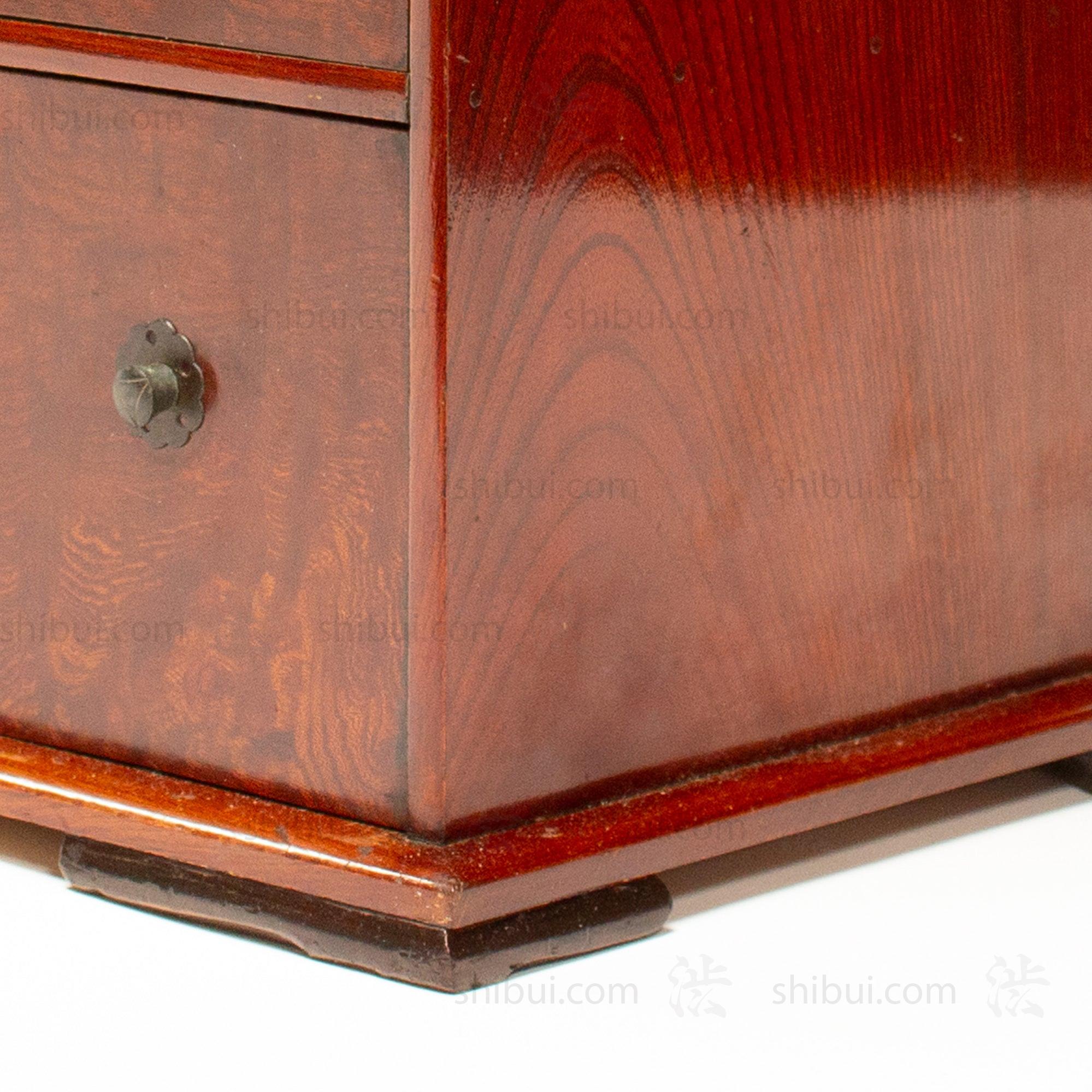 Sakata Dressing Chest | Small Meiji Period 6 Drawer Chest