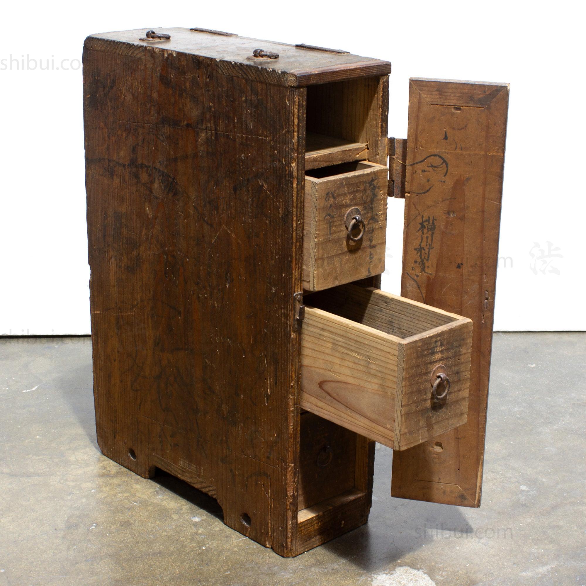 Thin Gyosho Bako | Travelling Merchant's Tansu Chest