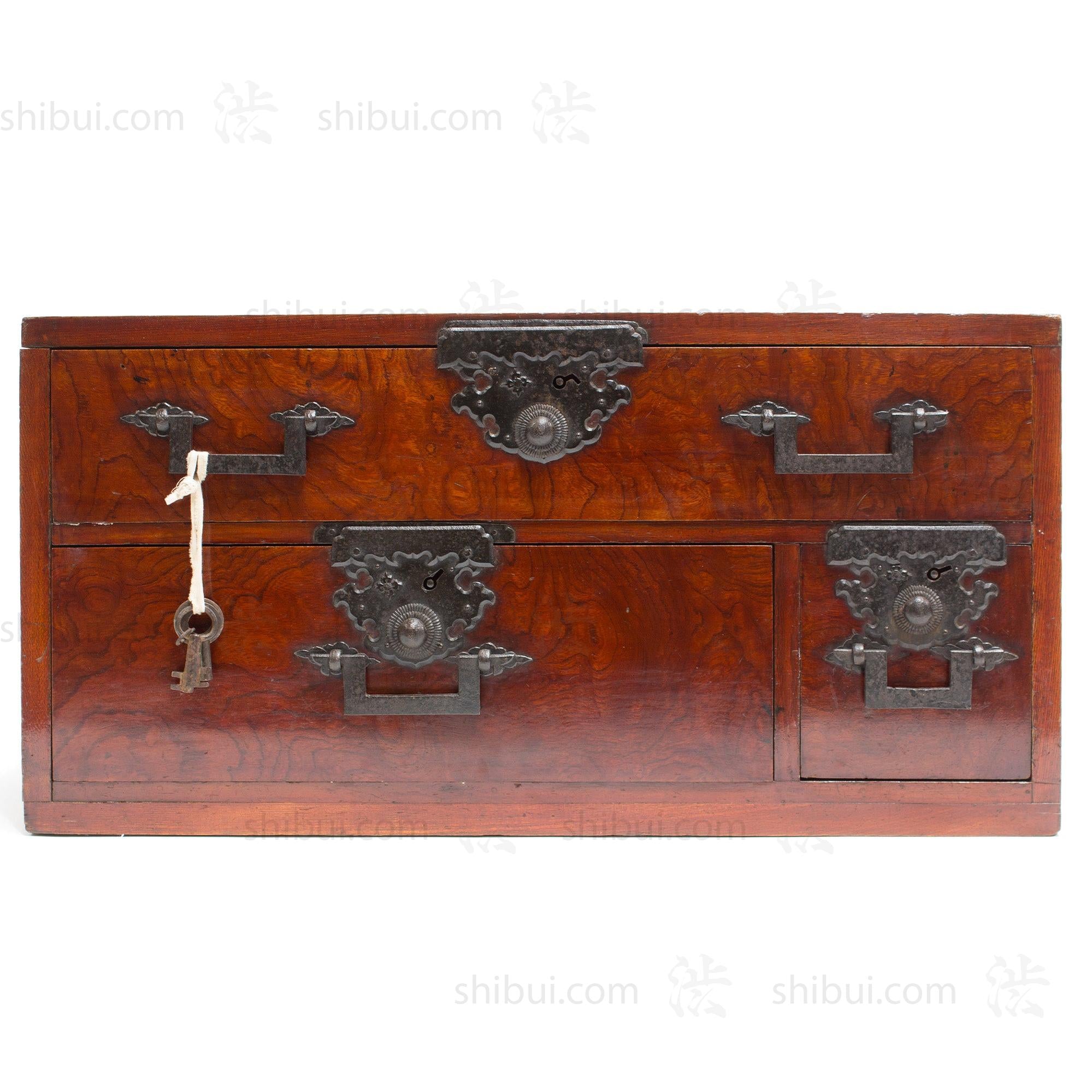 Maebako | Antique Japanese Sea Captians Desk