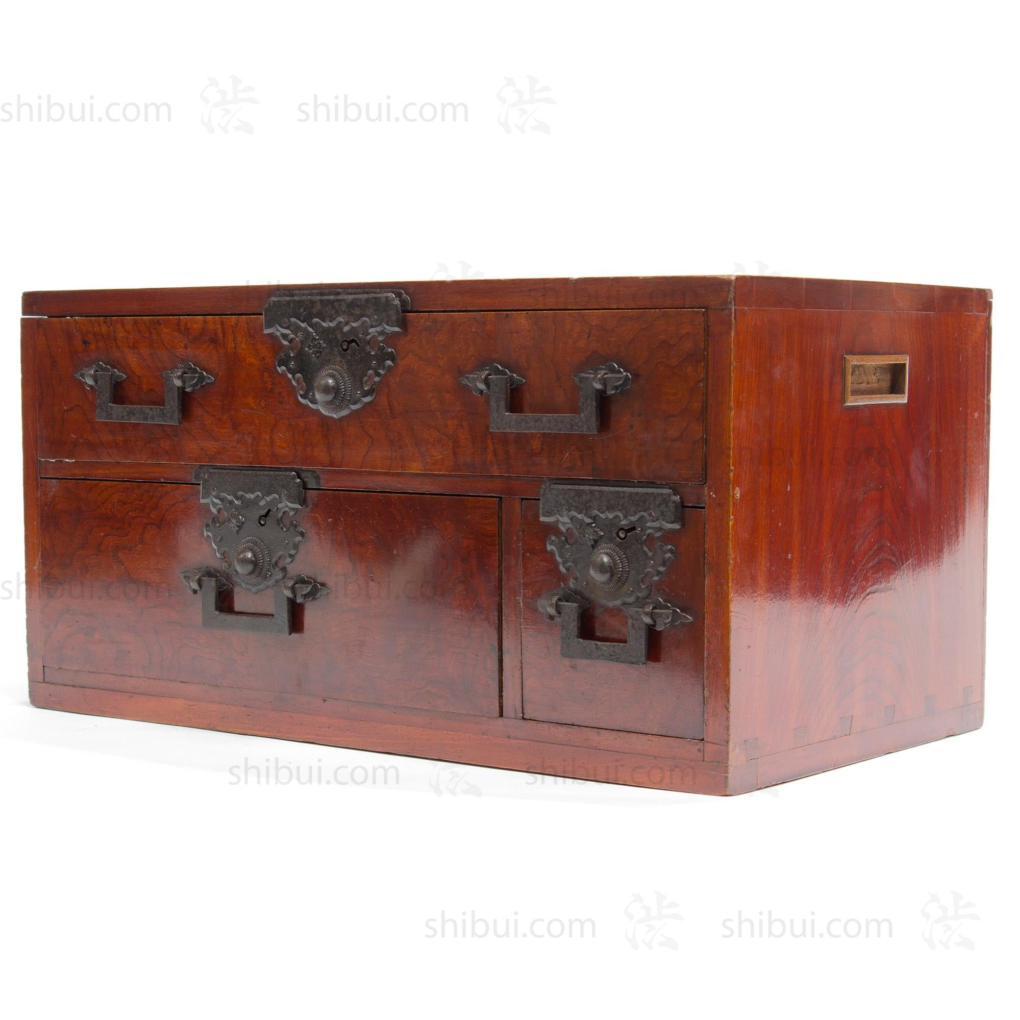 Maebako | Antique Japanese Sea Captians Desk