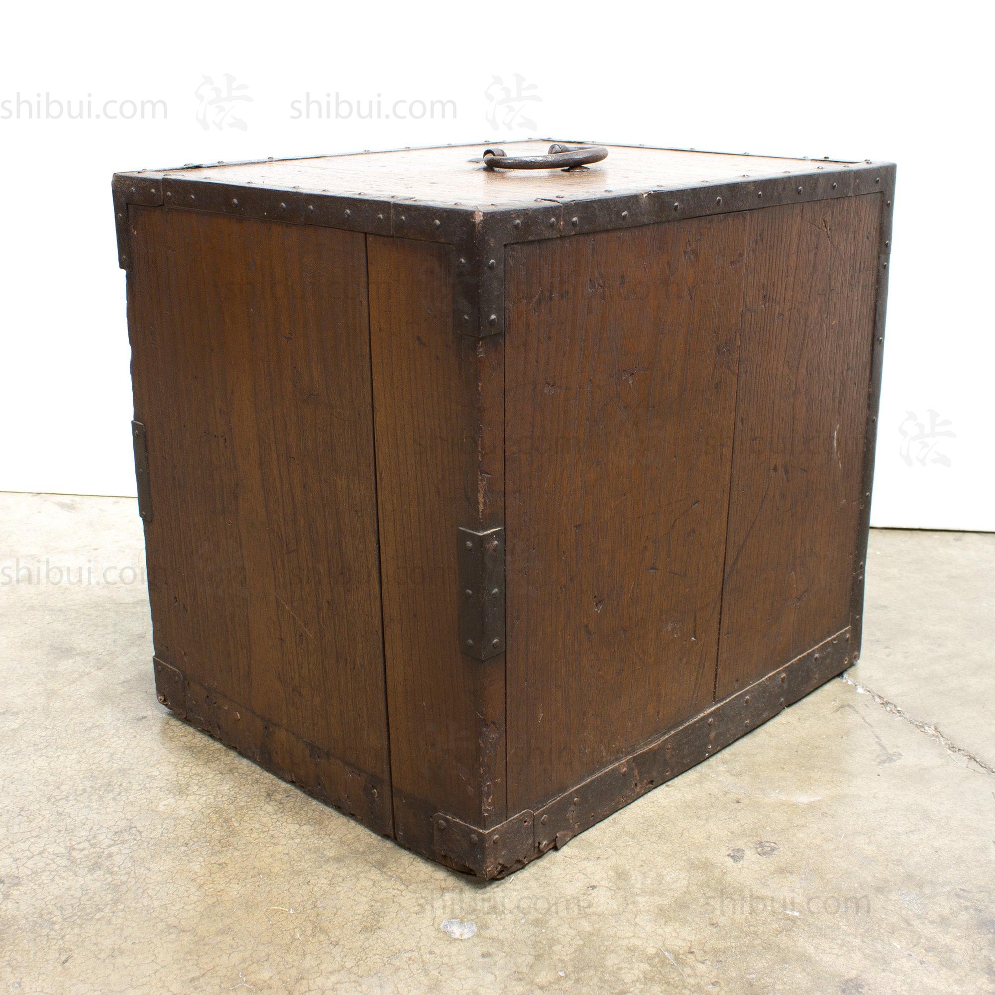 Sado Island Suzuribako Funa Dansu  | Antique Japanese Sea Chest