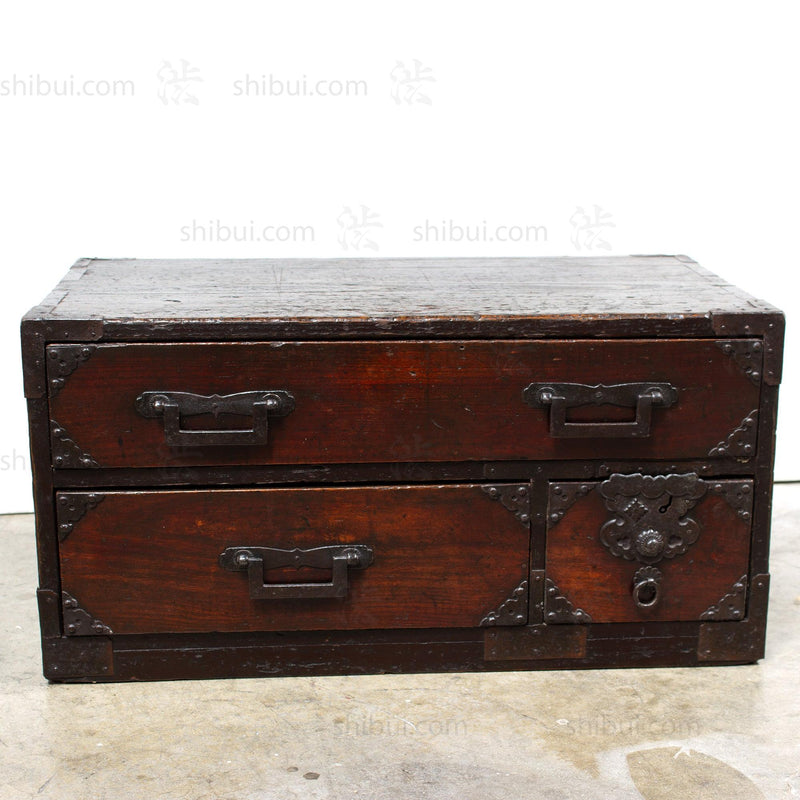 Maebako | Antique Japanese Sea Captians Desk
