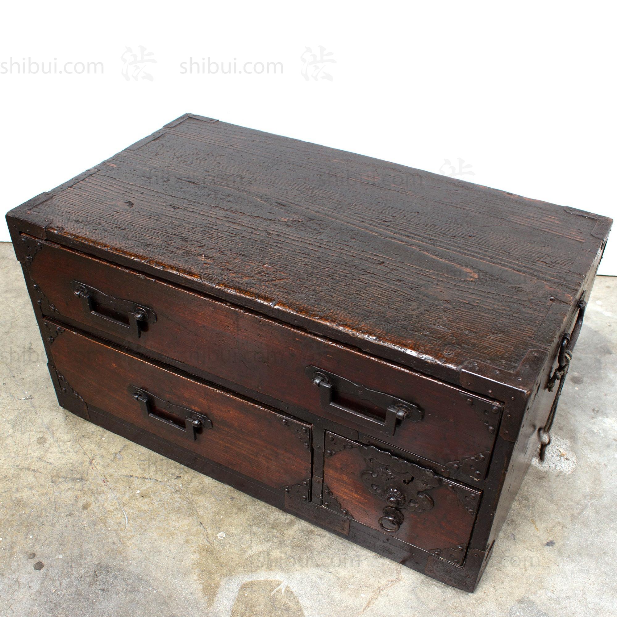 Maebako | Antique Japanese Sea Captians Desk