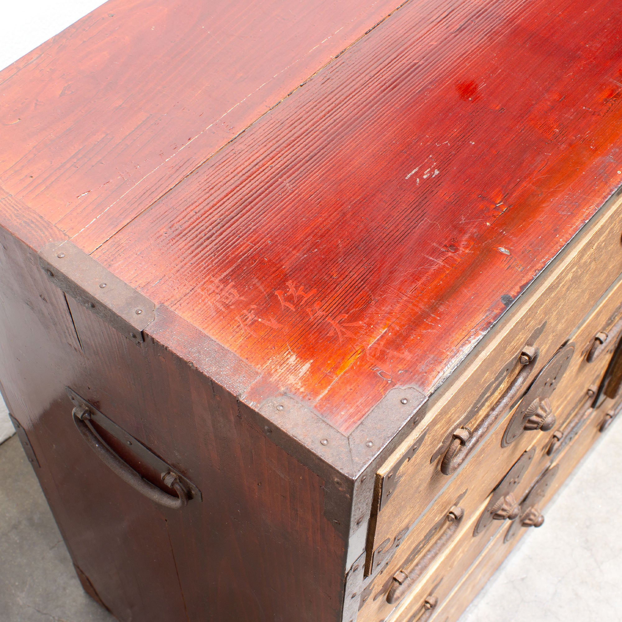 Kiri Ko Dansu | Small Japanese Antique Tansu Personal Chest
