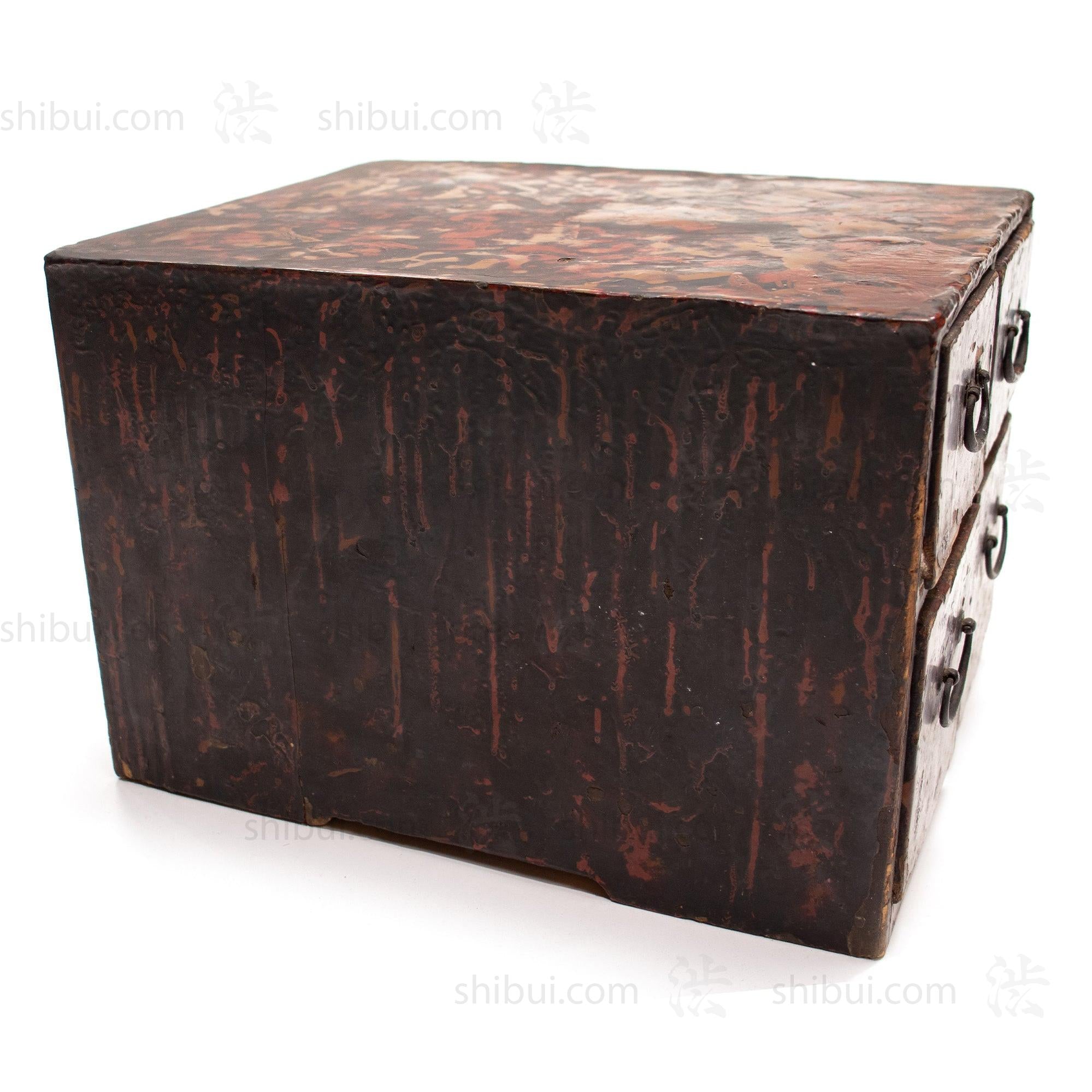 Japanese Lacquer Craftsman's Work Box