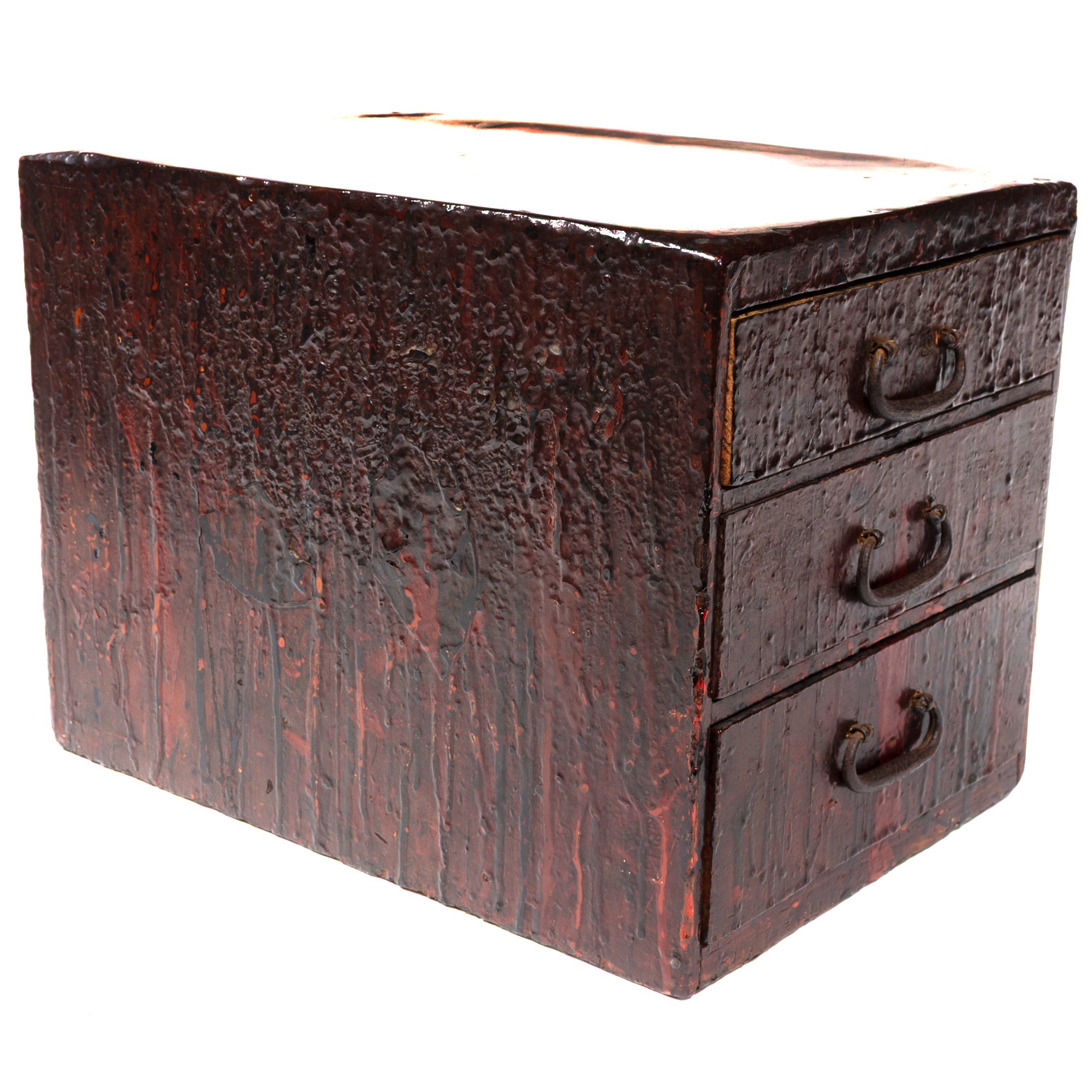 Japanese Lacquer Craftsman's Work Box
