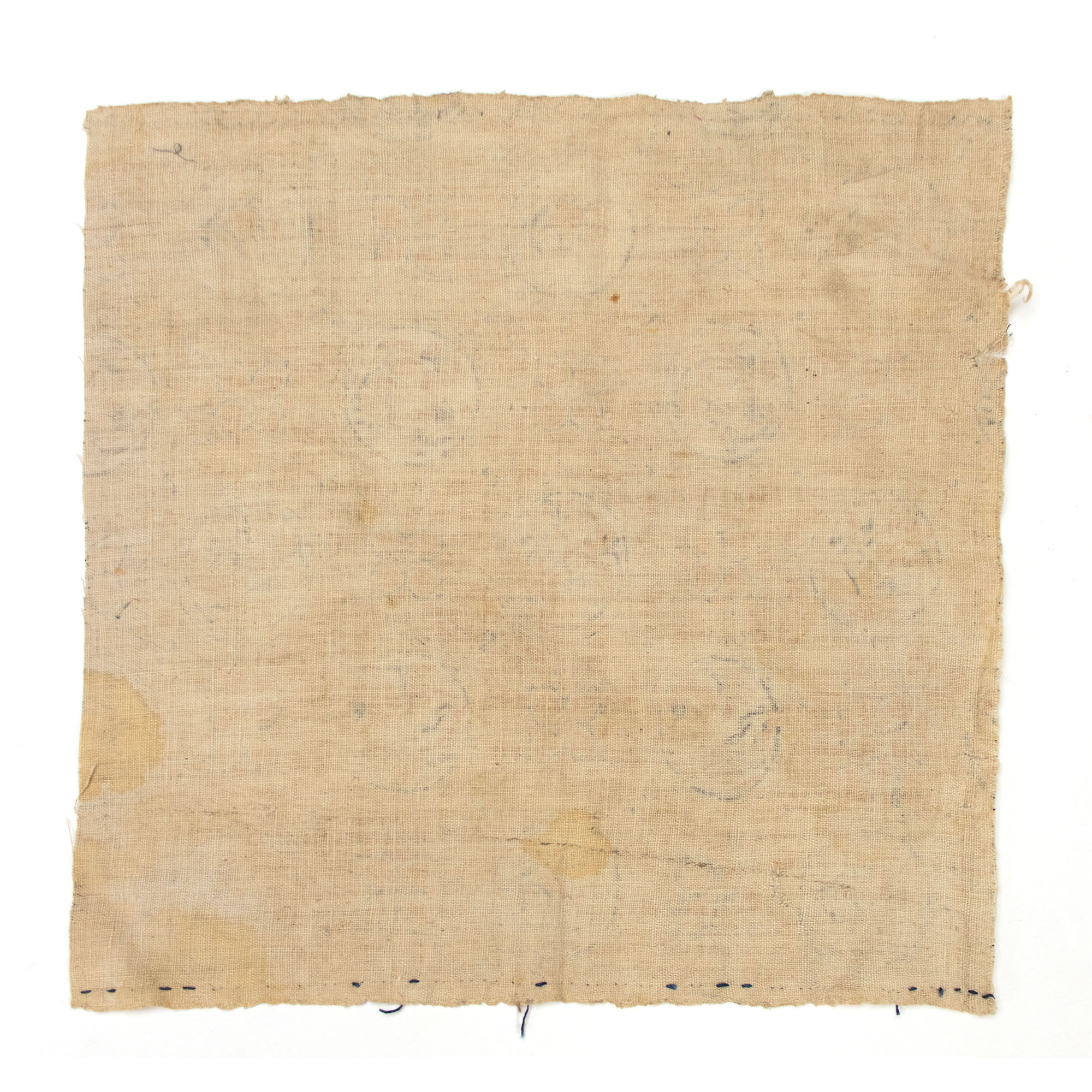 Sarasa Katazome Textile Fragment | Japanese Stencil Dyed | Edo