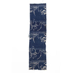 Katazome Grasses Textile Fragment | Japanese Indigo