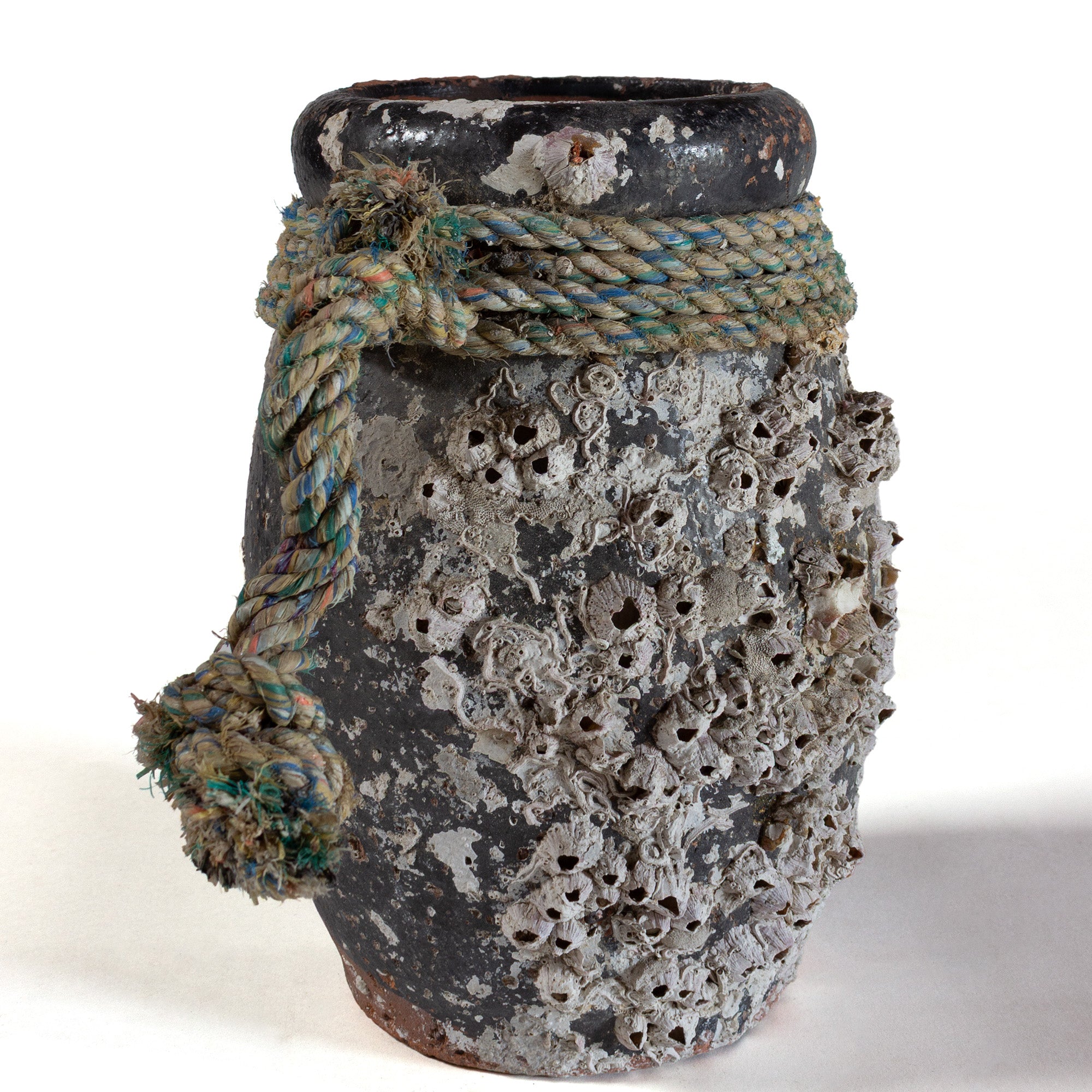 Takotsubo | Barncle Encrusted Antique Japanese Pot