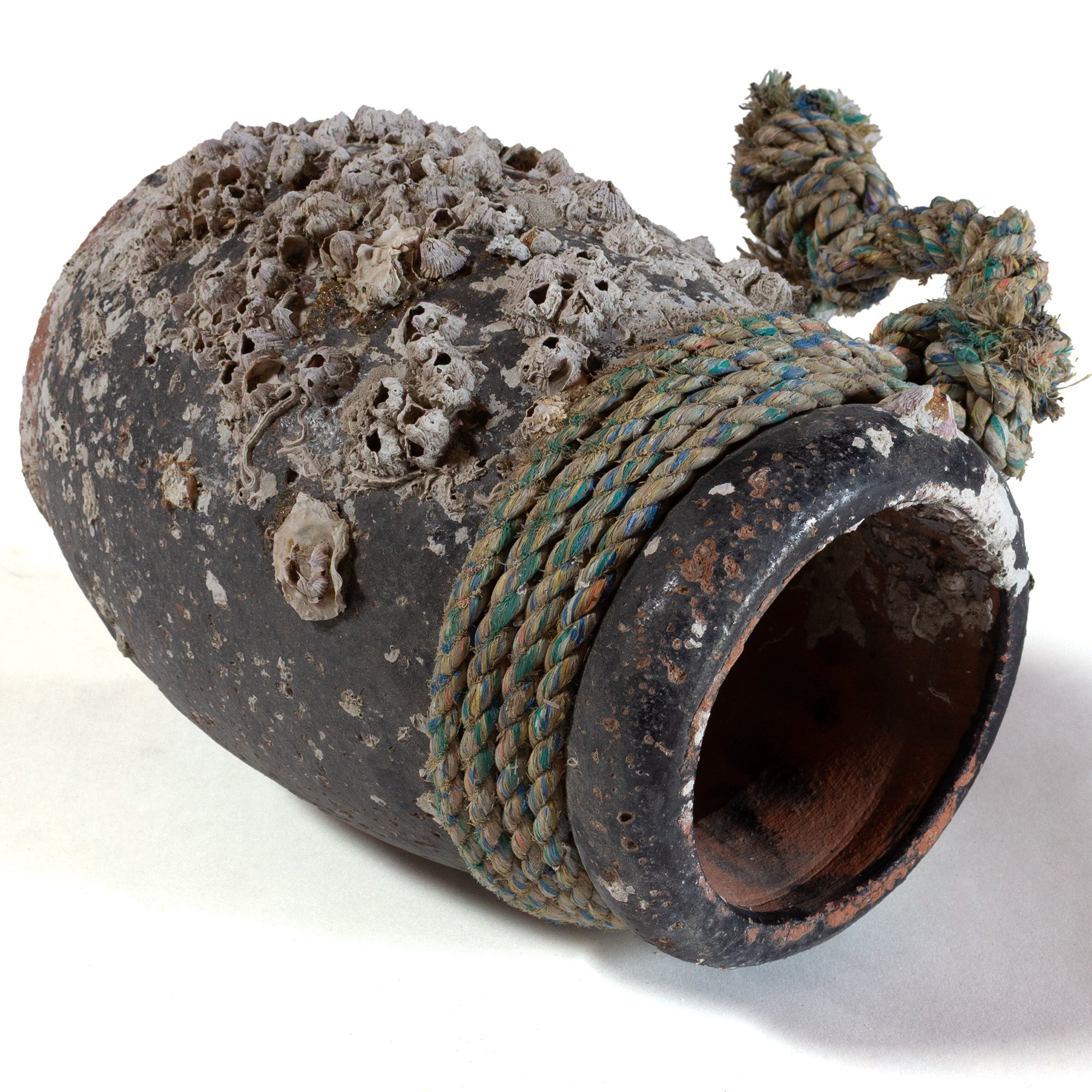 Takotsubo | Barncle Encrusted Antique Japanese Pot